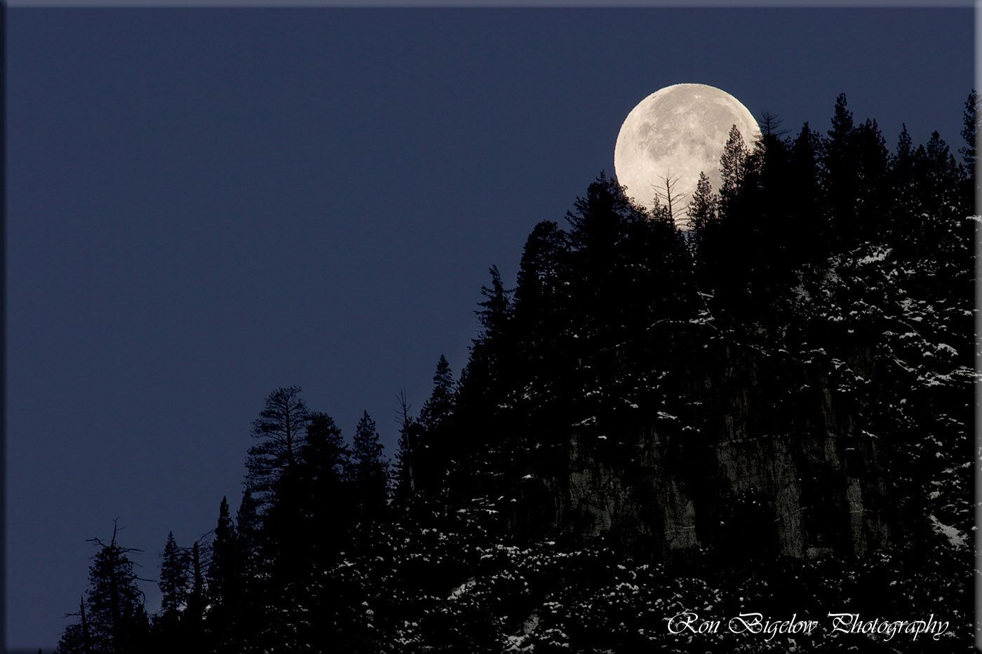 Ron Bigelow Photography - Yosemite Moon